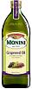 Масло MONINI из виноградных косточек Grapeseed oil /стекло/ 0,5л*6