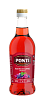 Уксус PONTI винный красный 6% /пэт/ 0,5л*12