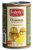 Оливки FEDERICI с лимоном /жесть/ 300г*12