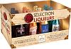 Конфеты ABTEY "SELECTION LIQUEURS" ассорти мини бутылочек из темн.шок. с алкоголем /картон/ 155г*12