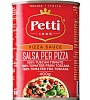 Соус PETTI Натуральный томатный для пиццы с травами 400г