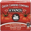 Сок KYKNOS томатный слабо консервированный 7% (пассата) 500г